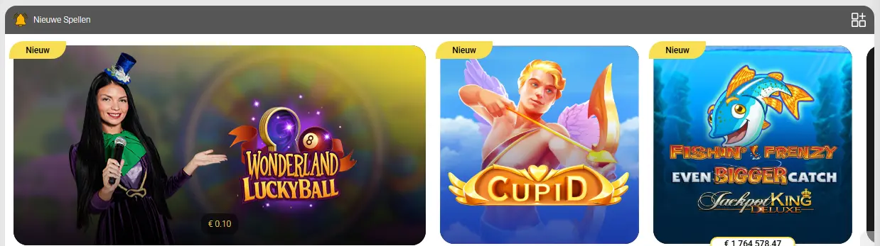 Digitale rollenmachines met jackpots